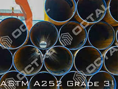 ASTM A252 ग्रेड 3 पाईप पाइलASTM A252 ग्रेड 3 पाईप पाइल